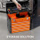 4 Drawers Large Toolbox - Orange 6