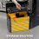 4 Drawers Large Toolbox - Yellow 6