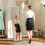 40 x 160 cm Rectangular Full Length Mirror - Gold Tone 4