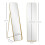 40 x 160 cm Rectangular Full Length Mirror - Gold Tone 5