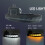 Car Rearview Mirror Turn Signal Light LED Dynamic Indicator Lights for  Alphard Vellfire Highlander Wildlander 6