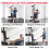 Multi Gym Cable Machine Home Gym Strength Training Station 9