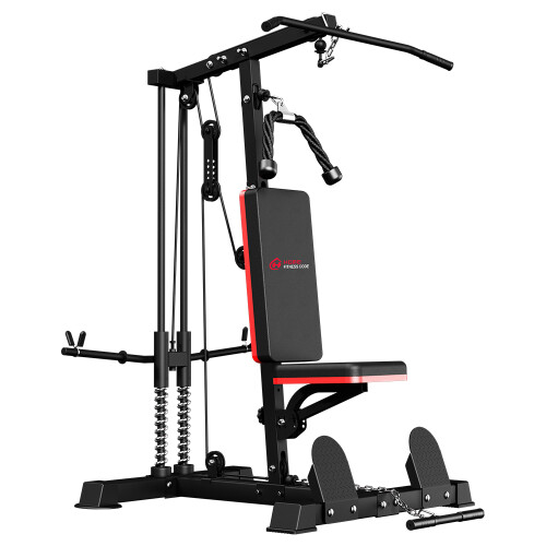 Multi Gym Cable Machine Home Gym Strength Training Station