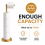 ZISH Toilet Roll Holder Free Standing - Gold 6