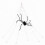Smart Garden Products 5m Outdoor Mega Spider Web with Black Spider Halloween Decoration 2
