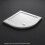 Modern Quadrant Shower Tray 800 x 800mm Low Profile Slimline Lightweight White 2