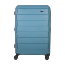 (22in x 37cm, Smoke Blue) Linea Turin Travel Suitcase Set