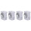 US Plug, 4Pcs 24-Hour Outlet Timer with 2 Grounded Outlets,Programmable Timer for Electrical Outlets,30-Minute Intervals 1