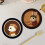 (12X12CM)Adorable Circular Silicone Desk Protectors With Cartoon Prints For Table Workspace And 11