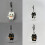 (Style K)Cat Cute Plush Doll Pendant With Rainbow Scarf Car Backpack Accessories Decor 3