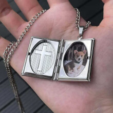 Pendant Cross Gothic Necklace With Geometric Design For Party Womens Fashion