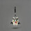 (Style K)Cat Cute Plush Doll Pendant With Rainbow Scarf Car Backpack Accessories Decor 5