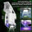 (White)Educational Childrens Microscope Mobile Phone Clamp Handson Activities Science 4