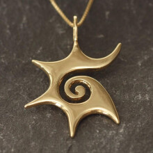 (Style 1) Sun Star Pendant Jewelry With Electroplated Finish Women For Fashionable
