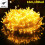 (Yellow) Led Lights String Outdoor Holiday Decor With Eight Mode For Control Celebrations 1