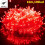(Red) Led Lights String Outdoor Holiday Decor With Eight Mode For Control Celebrations 1