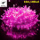 (Pink) Led Lights String Outdoor Holiday Decor With Eight Mode For Control Celebrations 1