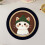 (12X12CM)Adorable Circular Silicone Desk Protectors With Cartoon Prints For Table Workspace And 7