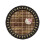 (12X12cm)Handwoven Rubber Coaster Set With 3d Pattern For Tabletop Decor Safety And 6