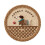 (12X12cm)Handwoven Rubber Coaster Set With 3d Pattern For Tabletop Decor Safety And 7