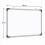 2x Magnetic Whiteboard 50x35cm Dry Wipe Board Tray 3