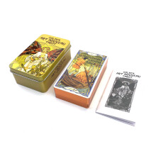 (Style A)White Numen Tarot Cards With Gold Edges For Classic Tarot Divination Meditation And
