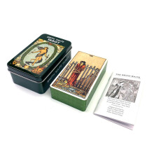 (Style B)White Numen Tarot Cards With Gold Edges For Classic Tarot Divination Meditation And