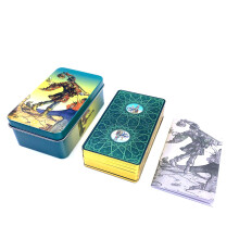 (Style E)White Numen Tarot Cards With Gold Edges For Classic Tarot Divination Meditation And