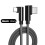 (Red,1.5M)Huawei Xiaomi Android Compatible Typec Charging Cable With Dual Bent Heads For Gaming And Use Data 4