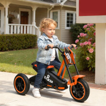 (Orange) AIYAPLAY Kids Tricycle Baby Trike, 3 Wheel Toddler Balance Bike