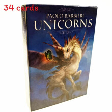 Barbieri Unicorns Oracle Cards Deck For Tarot Enthusiasts And Practice Divination