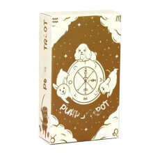 (Puppy Dog Tarot)Puppy Dog Themed Tarot Card Set With Creative Artwork For Entertainment And Mental Growth Skills