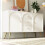 (Cream White) Cream Sideboard 140x40x84cm 2Doors 3Drawers Shelf 1