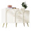 (Cream White) Cream Sideboard 140x40x84cm 2Doors 3Drawers Shelf 9