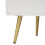 (Cream White) Cream Sideboard 140x40x84cm 2Doors 3Drawers Shelf 13