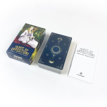 Oppositions Tarot Card Collection With Size And Laser Coated Paper For Gift And Meditation