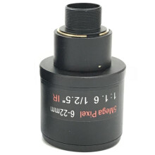 5MP 6-22mm HD Kameraobjektiv Manuelles Fokussierungsobjektiv CCTV-Objektiv 1/2,5" Videoüberwachungs-Kameraobjektiv Action-Kamera-Objektiv