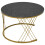 (Grey) Modern Marble Coffee Table Set of 2 11