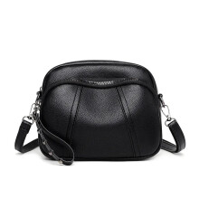 (Black-20x15.5x11cm) Fashion Soft Leather Crossbody Bags for Women 2026 Casual Female Multi Pocket Messenger Bags Retro Handbags Ladies Shoulder Bags