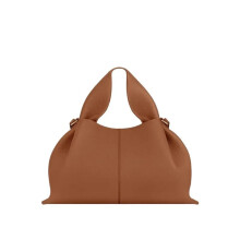 (Brown, Small) Fashion Women Dumpling Bags Luxury Leather Versatile Solid Color Female Shopping Crossbody Bag 2025 New Design