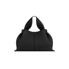 (Black, Small) Fashion Women Dumpling Bags Luxury Leather Versatile Solid Color Female Shopping Crossbody Bag 2025 New Design