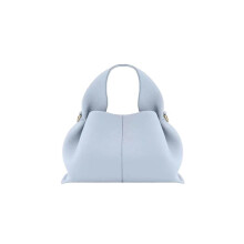 (Blue, Small) Fashion Women Dumpling Bags Luxury Leather Versatile Solid Color Female Shopping Crossbody Bag 2025 New Design