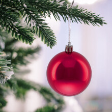 Kerstboomballenset, 100 glanzende ornamenten
