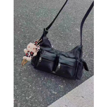 (M 3) Correct version, Song Yuqi, Kim Chae-won, Choi Kang-kyu, same brand as Korean starsMotorcycle Bags Women's Crossbody Ba