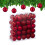 Kerstboomballenset, 50 stuks, mat/glitter/glanzend 2