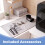 Homcom HOMCOM Portable 4kg Front Load Laundry Dryer with 2 Power Modes, Black 8