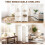 Homcom (White) HOMCOM Freestanding Privacy Screen, 160 x 170cm 5