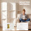 Homcom (White) HOMCOM Freestanding Privacy Screen, 160 x 170cm 7
