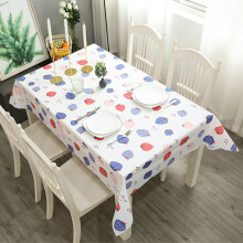 (Strawberry,137x90 Tablecloth Only)Peva wasserdichte Tischdecke einfach kariert ölfest Tischdecke Home Dining Dekor