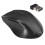 (Black)Wireless Bluetooth Mouse For Laptop Computer Rechargeable Durable Tools Plastic 2